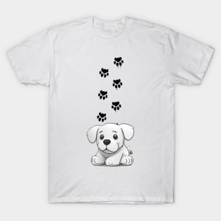 dog paws T-Shirt
